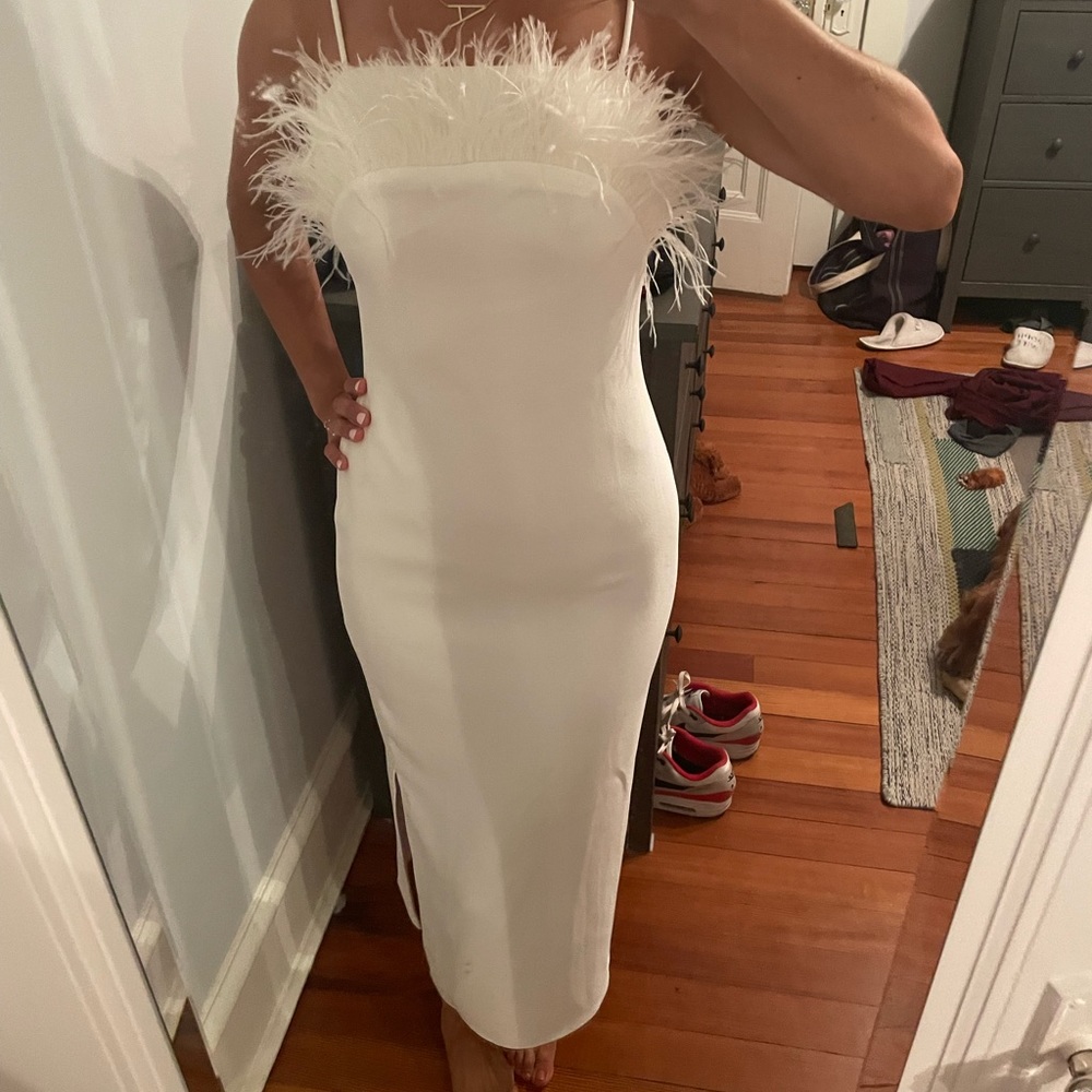 Elliatt Harley dress in ivory